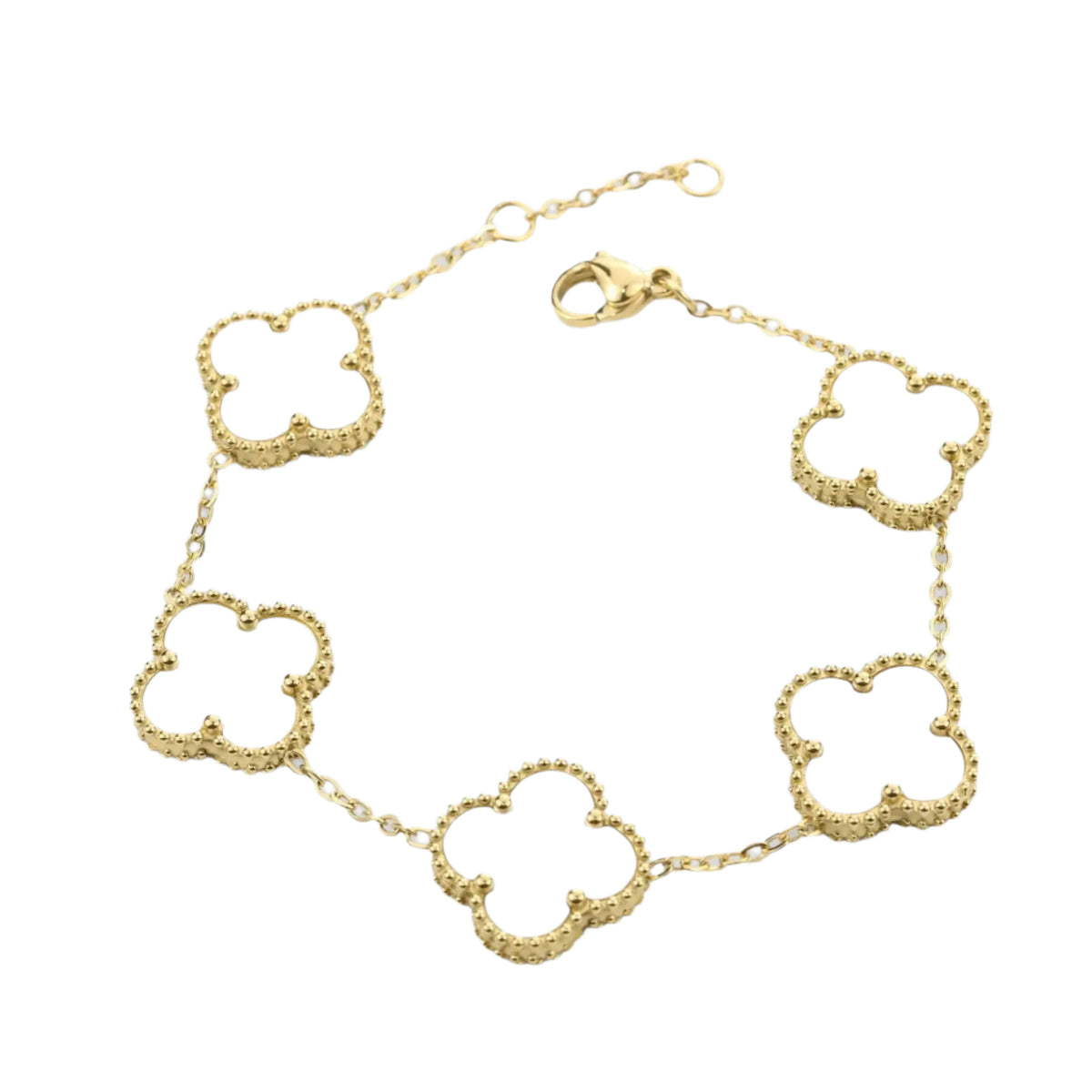 Four-Leaf Clover Bracelet